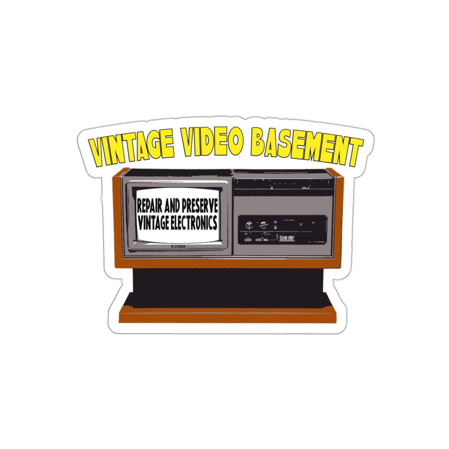 LV-1901 Repair and Preserve Die-Cut Stickers