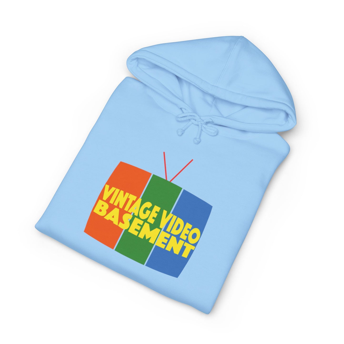 Vintage Video Basement Unisex Heavyweight Hooded Sweatshirt