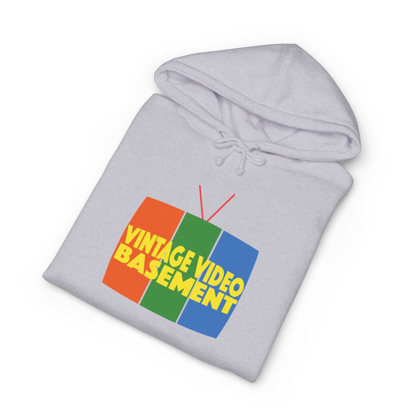 Vintage Video Basement Unisex Heavyweight Hooded Sweatshirt