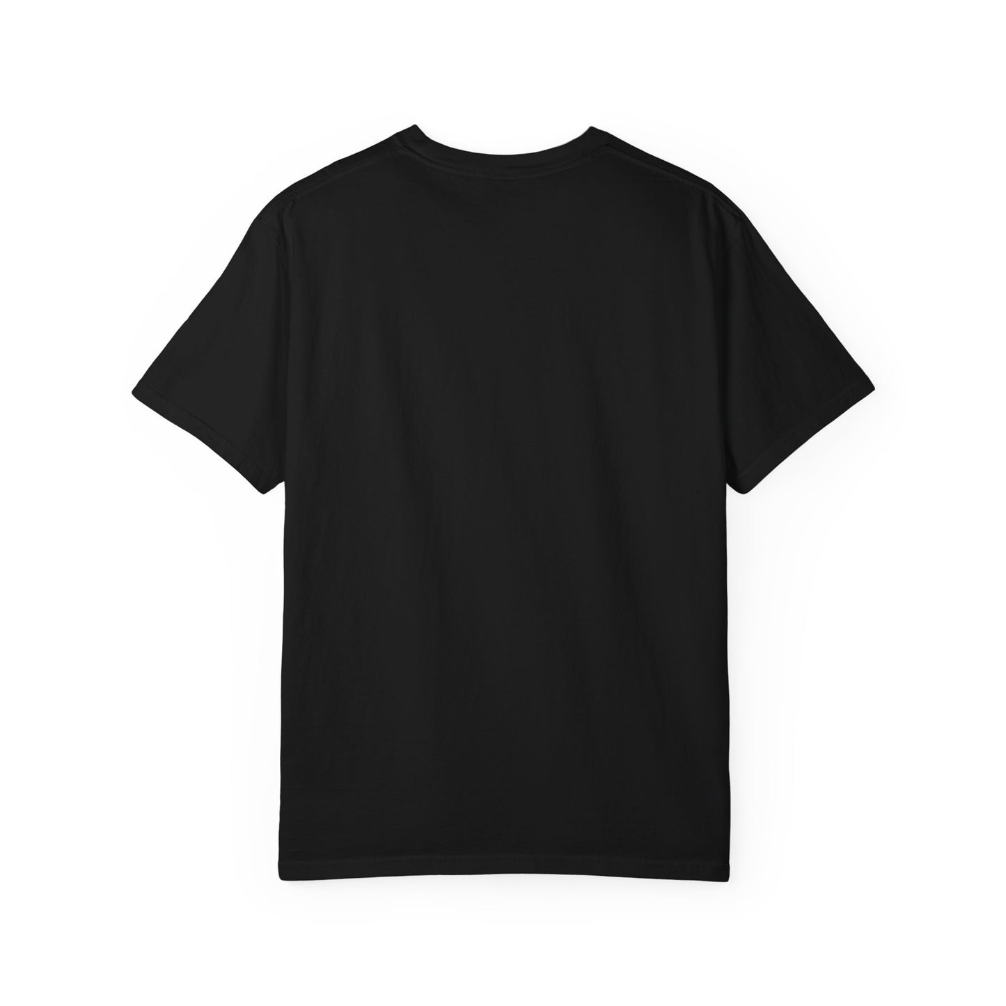 Vintage Video Basement Text (Unisex Garment-Dyed T-shirt)