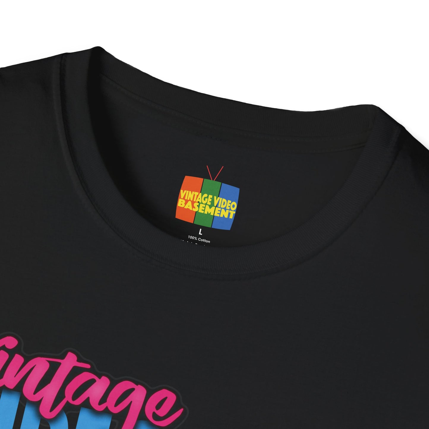Vintage Videophile Unisex Softstyle T-Shirt